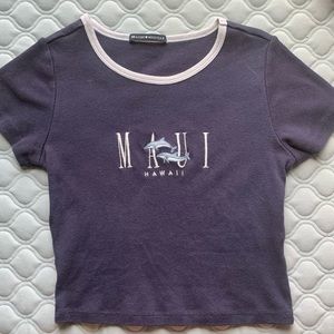 Brandy Melville cropped tee